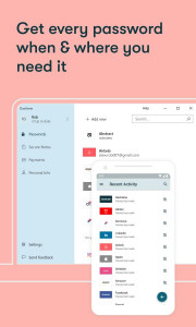 اسکرین شات برنامه Dashlane Password Manager 2