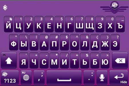 اسکرین شات برنامه SlideIT Russian Classic Pack 4