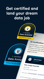 اسکرین شات 8 برنامه DataCamp | Data, AI and Coding