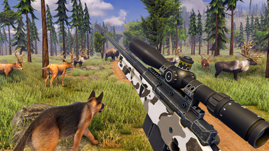 اسکرین شات 1 برنامه Hunting Buck: Deer simulator