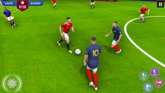 اسکرین شات بازی Football Games 2024 Real Kick 6