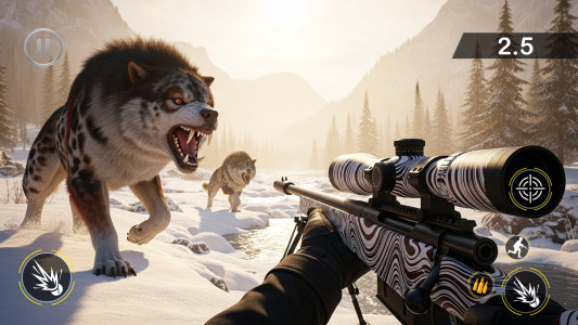 اسکرین شات 3 برنامه Deer Hunter Bird Hunting Games