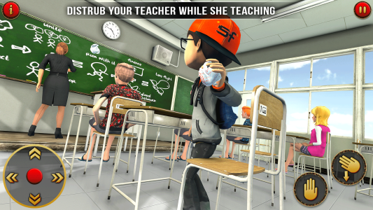 اسکرین شات 1 بازی School Simulator: Teacher Sim
