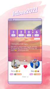 اسکرین شات 2 برنامه inlove - Love Days Counter