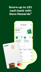 اسکرین شات برنامه Dave - Banking & Cash Advance 5
