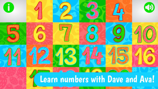اسکرین شات بازی Numbers from Dave and Ava 1