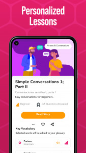 اسکرین شات برنامه Beelinguapp Language Audiobook 6