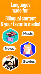 اسکرین شات 2 برنامه Beelinguapp Language Audiobook