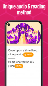 اسکرین شات 1 برنامه Beelinguapp Language Audiobook