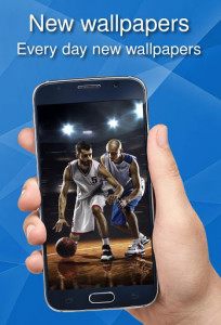 اسکرین شات برنامه Wallpapers - basketball 4