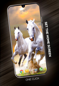 اسکرین شات برنامه Wallpapers with Horses in 4K 6