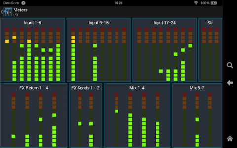اسکرین شات برنامه Mixing Station Qu 6