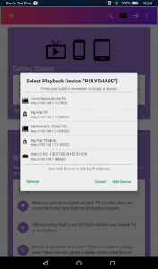 اسکرین شات برنامه PlayTo Chromecast 8
