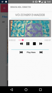 اسکرین شات برنامه PlayTo Chromecast 4