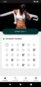 اسکرین شات برنامه 30 Day Ab Workout Challenge 1
