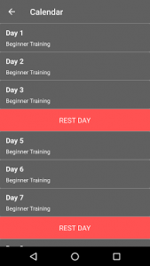 اسکرین شات برنامه 30 Day Cardio Exercise workout 5