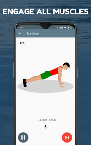 اسکرین شات برنامه 5 Min Plank Workout 4