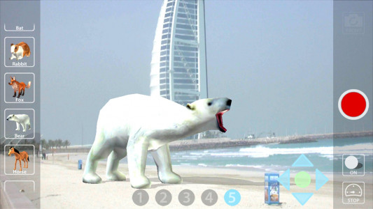 اسکرین شات 3 برنامه Animal Camera 3D