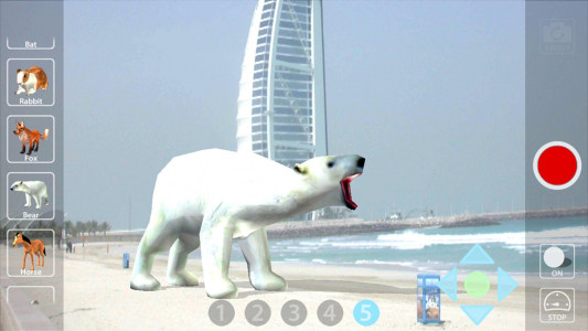 اسکرین شات برنامه Animal Camera 3D 3