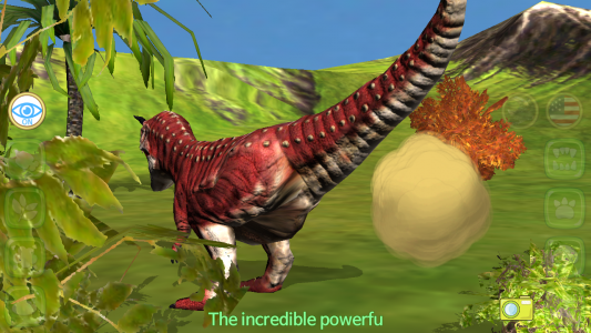 اسکرین شات برنامه Dinosaur 3D - AR 5
