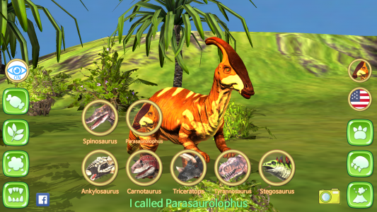 اسکرین شات برنامه Dinosaur 3D - AR 8