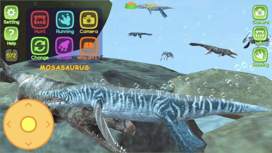 اسکرین شات برنامه Dinosaur 3D - AR Camera 2