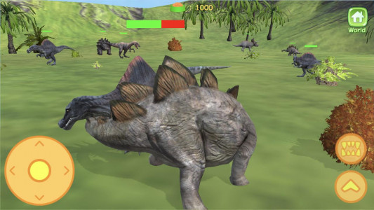 اسکرین شات برنامه Dinosaur 3D - AR Camera 4