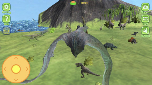 اسکرین شات برنامه Dinosaur 3D - AR Camera 5