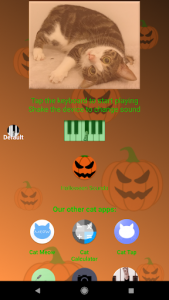 اسکرین شات برنامه Cat Piano 5