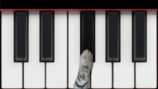 اسکرین شات برنامه Cat Piano 2