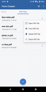 اسکرین شات برنامه PDF Form Creator 6