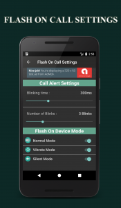 اسکرین شات برنامه Flash Blinking Alerts: Call 3