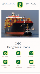 اسکرین شات برنامه IMO Class Dangerous Goods 1