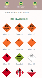 اسکرین شات برنامه IMO Class Dangerous Goods 2