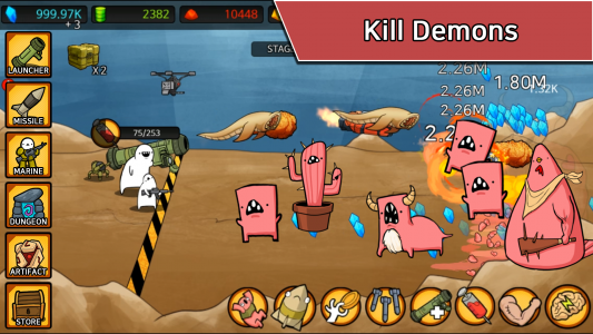 اسکرین شات بازی Missile Dude RPG : idle hero 3