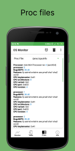 اسکرین شات 6 برنامه OS Monitor: system manager