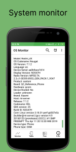 اسکرین شات برنامه OS Monitor: system manager 5