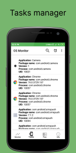 اسکرین شات برنامه OS Monitor: system manager 1