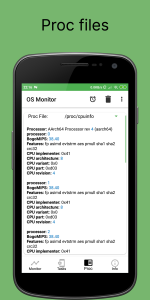 اسکرین شات برنامه OS Monitor: system manager 7
