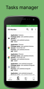 اسکرین شات 1 برنامه OS Monitor: system manager