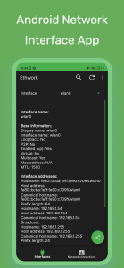 اسکرین شات برنامه Ethwork: Netstat GUI 1