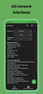 اسکرین شات برنامه Ethwork: Netstat GUI 3