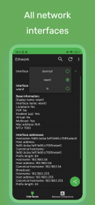 اسکرین شات برنامه Ethwork: Netstat GUI 2