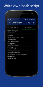 اسکرین شات برنامه Qute: Terminal emulator 5