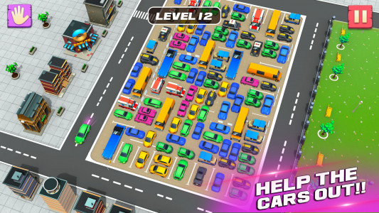 اسکرین شات بازی Unblock It Car Puzzle Game 7
