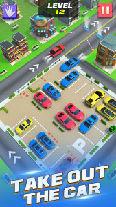 اسکرین شات 1 بازی Unblock It Car Puzzle Game