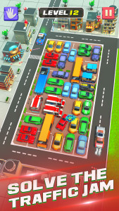 اسکرین شات 2 بازی Unblock It Car Puzzle Game
