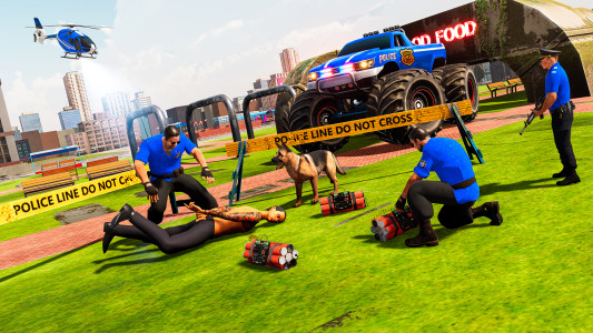اسکرین شات 7 برنامه Police Monster Truck Games 3D