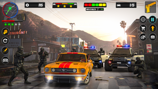 اسکرین شات 4 برنامه Police Monster Truck Games 3D