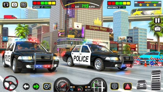 اسکرین شات بازی Police Car Chase Car Games 3